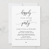 Trouw Ontwijking, Happily Ever After Feest Kaart (Voorkant)