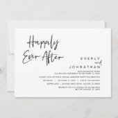 Trouw Ontwijking, Happily Ever After Feest Kaart (Voorkant)