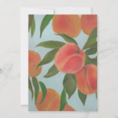 Trouw Pale Blue & Peaches  Kaart (Achterkant)