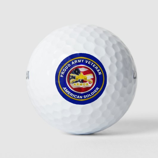 Trouw Pantsereenheid Veteraan Golfballen (Voorkant)