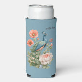Trouw Pauwbotanische Vintage | Viering Seltzer Blikjeskoeler (Seltzer Voorkant)