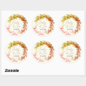 Trouw persoonlijke stickers (Vel)