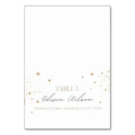 Trouw plaatskaart, kalligrafie naamkaart kaart