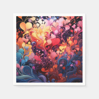 Trouw Pop Art Feestservetten Servet