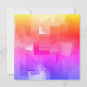 Trouw Professioneel Minimalistisch Cute Abstract Save The Date (Achterkant)