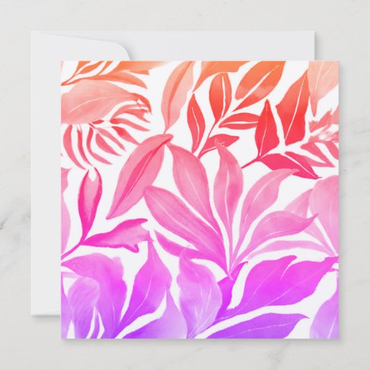 Trouw Professioneel Minimalistisch Leuke Bloem Save The Date (Achterkant)