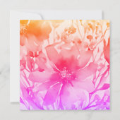 Trouw Professioneel Minimalistisch Lief Bloemig Save The Date (Achterkant)