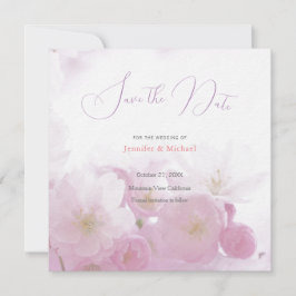 Trouw Professioneel Minimalistisch Schattig Bloemi Save The Date