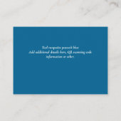 Trouw QR CODE RSVP CADOS DETAILS Website Informatiekaartje (Achterkant)