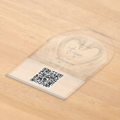 Trouw QR-code Zwaan Uitnodiging (Laagn)