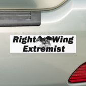 Trouw Rechts-Wing Extremist Bumpersticker (Op auto)