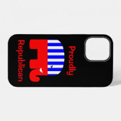 Trouw Republikeins iPhone Hoesje (Achterkant horizontaal)