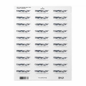Trouw Retouradreslabel Parel Elegant Etiket (Full Sheet)