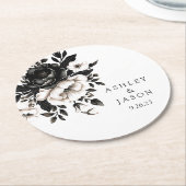 Trouw  ronde kartonnen onderzetter (Gebogen)