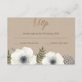 Trouw RSVP Kaart Summer Night Flowers