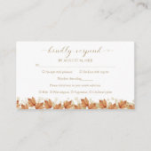 Trouw RSVP Kaart Verliefd Worden (Voorkant)