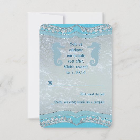 Trouw RSVP Kaarten 'Er Was Eens' (Achterkant)