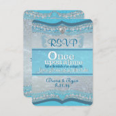 Trouw RSVP-kaarten met 'Er was eens' RSVP Kaartje (Voorkant / Achterkant)