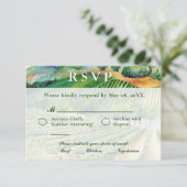 Trouw-RSVP Wijnkaart Kaarten Aangepast voor Wijnga (Staand voorkant)