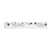 Trouw Save The Date Gouden Glitter Sterren Confett (Individueel)