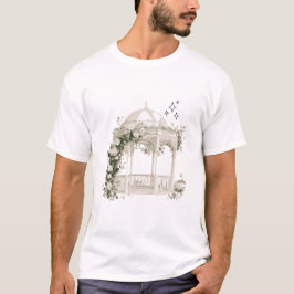 Trouw Save The Date Minimaal Elegant T-shirt