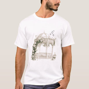 Trouw Save The Date Minimaal Elegant T-shirt