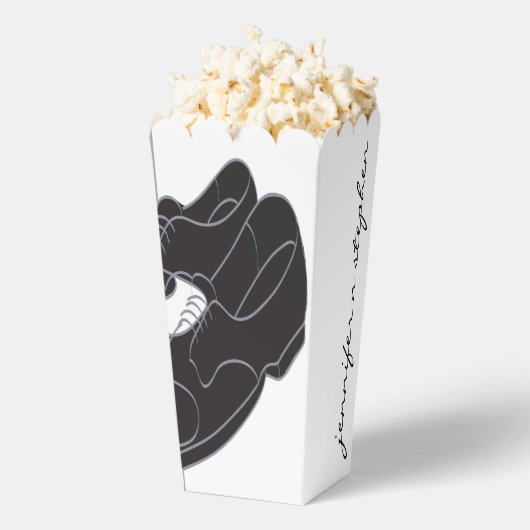 Trouw schoenen voering gunst dozen bedankdoosjes (Popped)