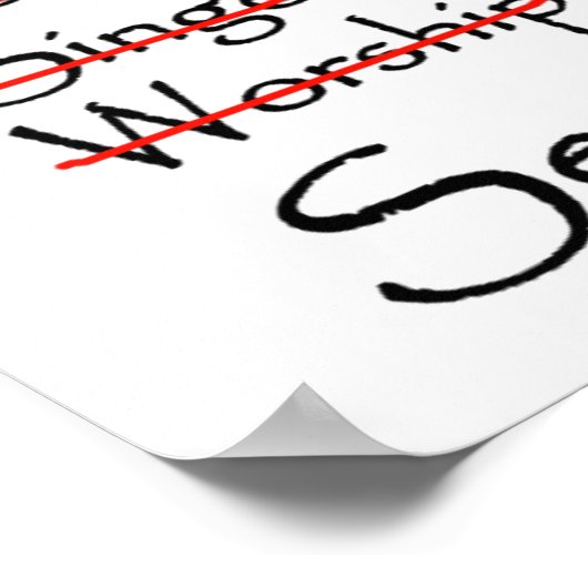 Trouw Servant Poster (Hoek)