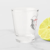 Trouw Shotglas Custom Afdrukken Shot Glas (Links)
