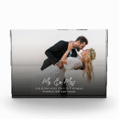 Trouw Simpele Foto Minimalistische Koppel Calligra (Voorkant)