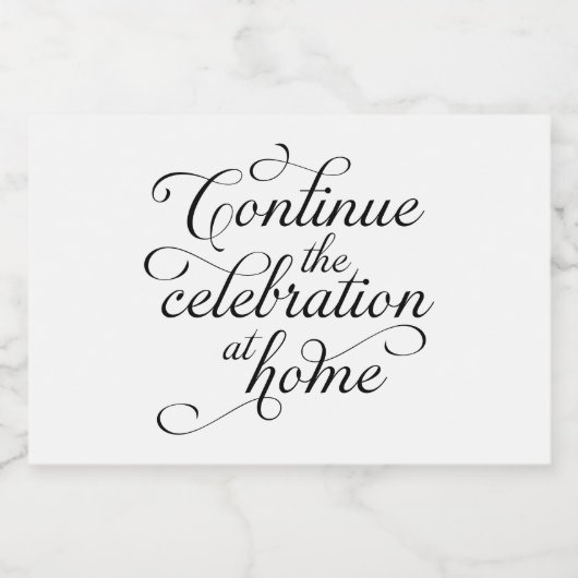 Trouw Sparkling Wijnetiket (Enkel label)