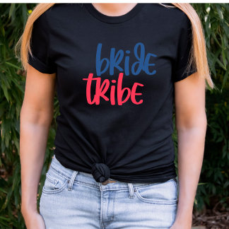 Trouw stam bruidsmeisjes t-shirt