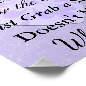 Trouw Stoelenkaart, Zit "waar je maar wilt" Poster (Hoek)