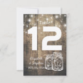 Trouw Stoelplaats Tafel Nummer Metselaars Pot Lich Kaart (Achterkant)