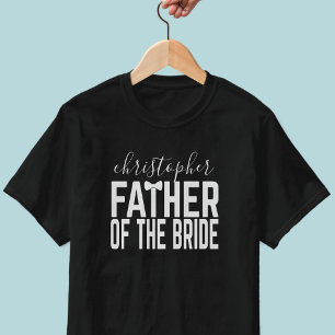 Trouw T-shirt met naam vader van de bruid