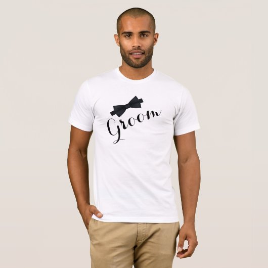 Trouw T-shirt voor de Bruidegom (Voorkant volledig)