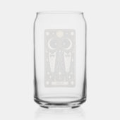 Trouw Tarot Bruidegoms Blikvorm Glas (Achterkant)