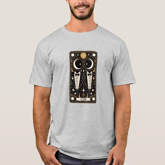 Trouw Tarot Bruidegoms T-shirt (Voorkant)
