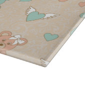 Trouw-teddyberen Snijplank (Hoek)