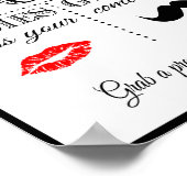 Trouw teken Fotohokje Poster (Hoek)