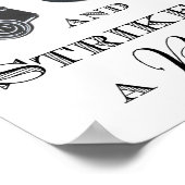 Trouw Tekens Photobooth Poster Pak een Prop (Hoek)