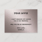 Trouw tropisch exotisch groen monstera bladeren wa informatiekaartje (Achterkant)