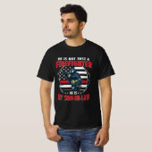 Trouw trots brandweerman schoonzoon t-shirt (Voorkant volledig)