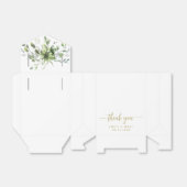 Trouw Trouw Bedankt Elegante Eucalyptus Favor Doze Bedankdoosjes (Uitgevouwen)