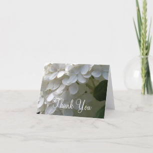 Trouw Trouw Dank Je Wit Lime Hortensia Blanco Kaar Bedankkaart