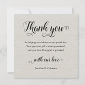 Trouw Trouw Dank U Gemerkt Foto Collage Kaart (Achterkant)