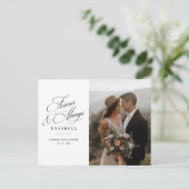 Trouw Trouw Dankjewel  Briefkaart (Staand voorkant)