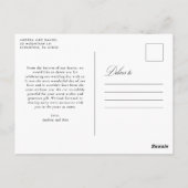 Trouw Trouw Dankjewel  Briefkaart (Achterkant)