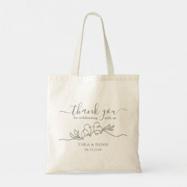 Trouw Trouwcadeautas Verpakkingszak Tote Bag