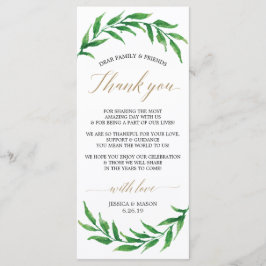 Trouw Trouwkaart met Bloemen